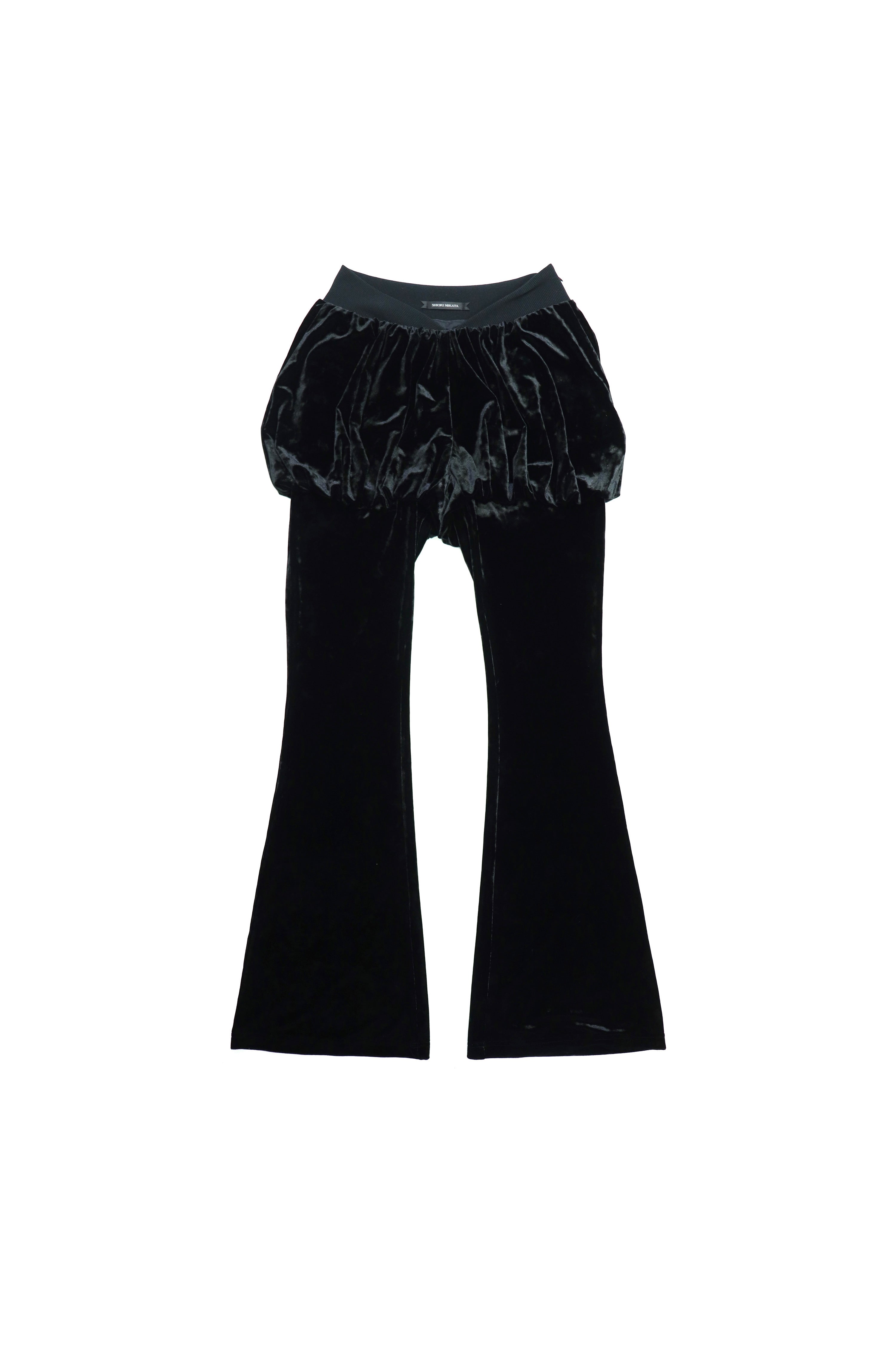 velour balloon pants