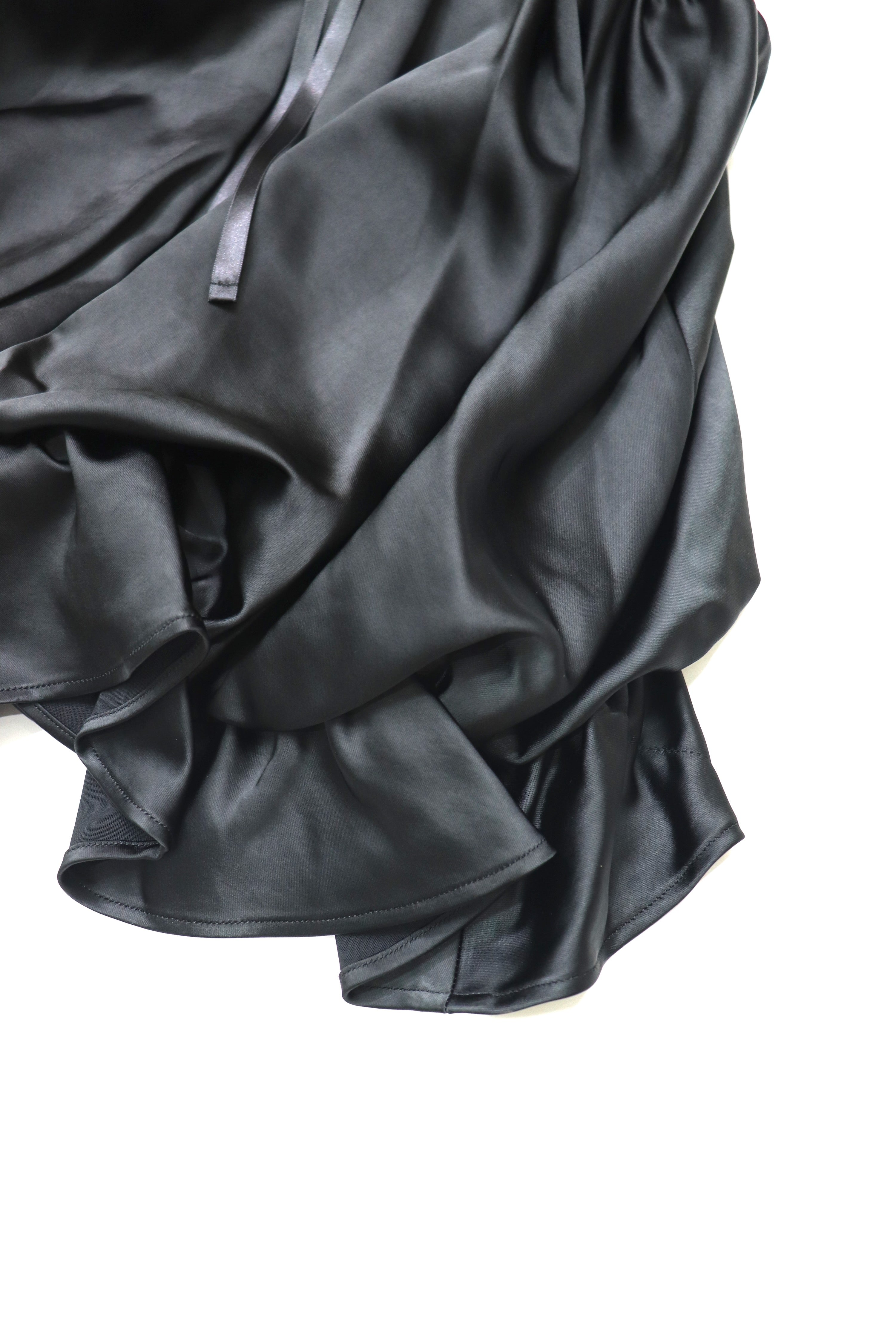 satin skirt and tops