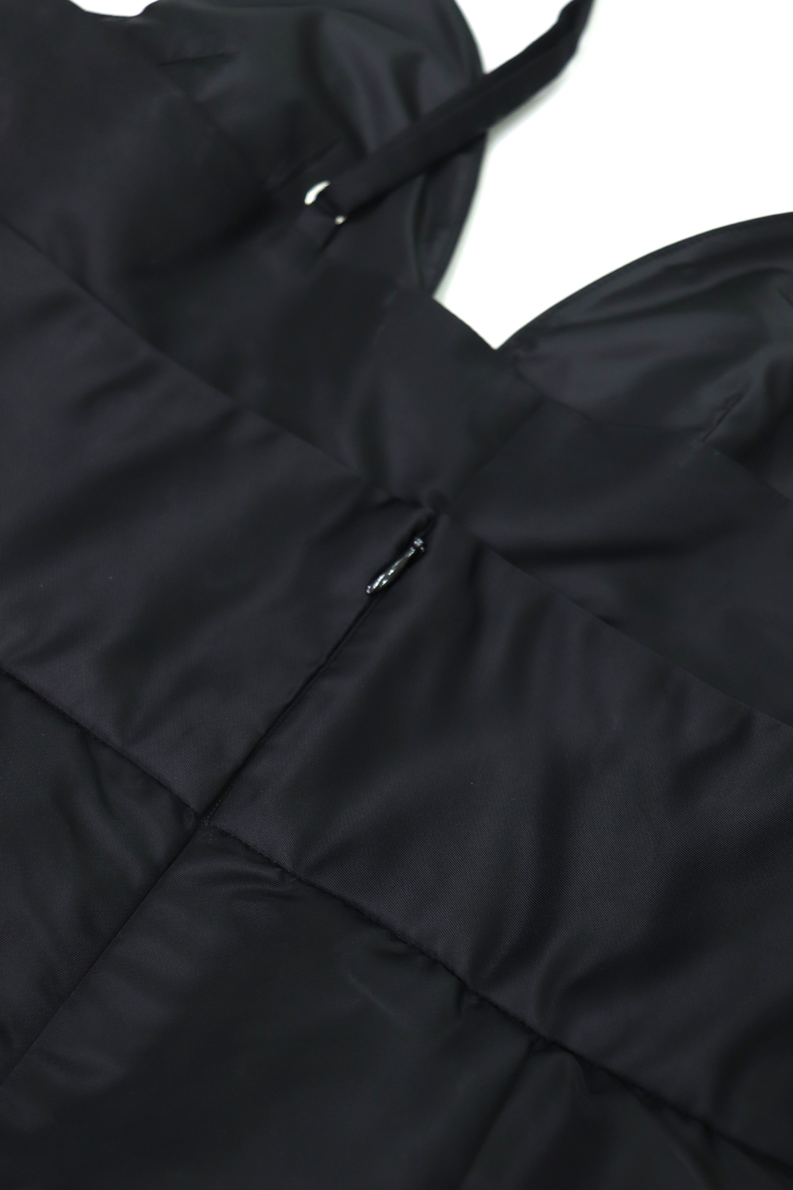 pleated nylon onepiece mini