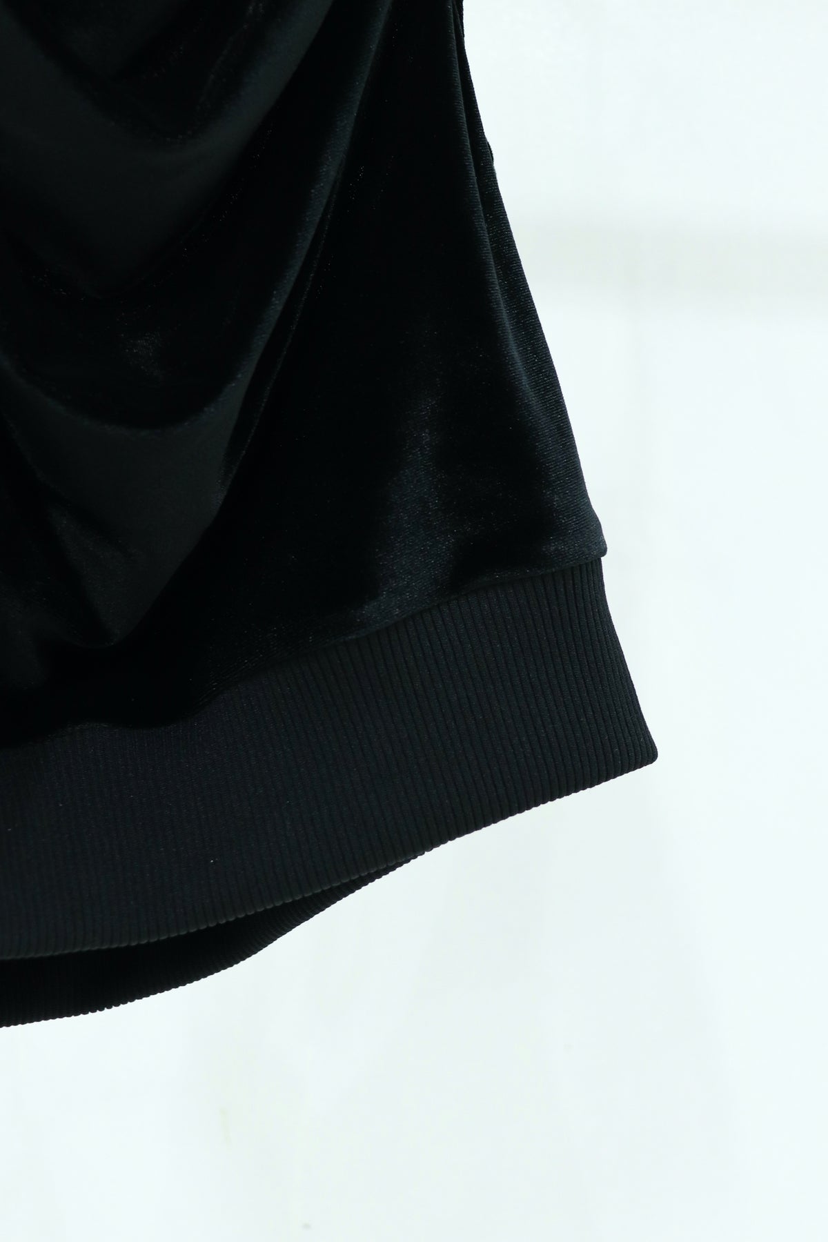 velour drape camisole