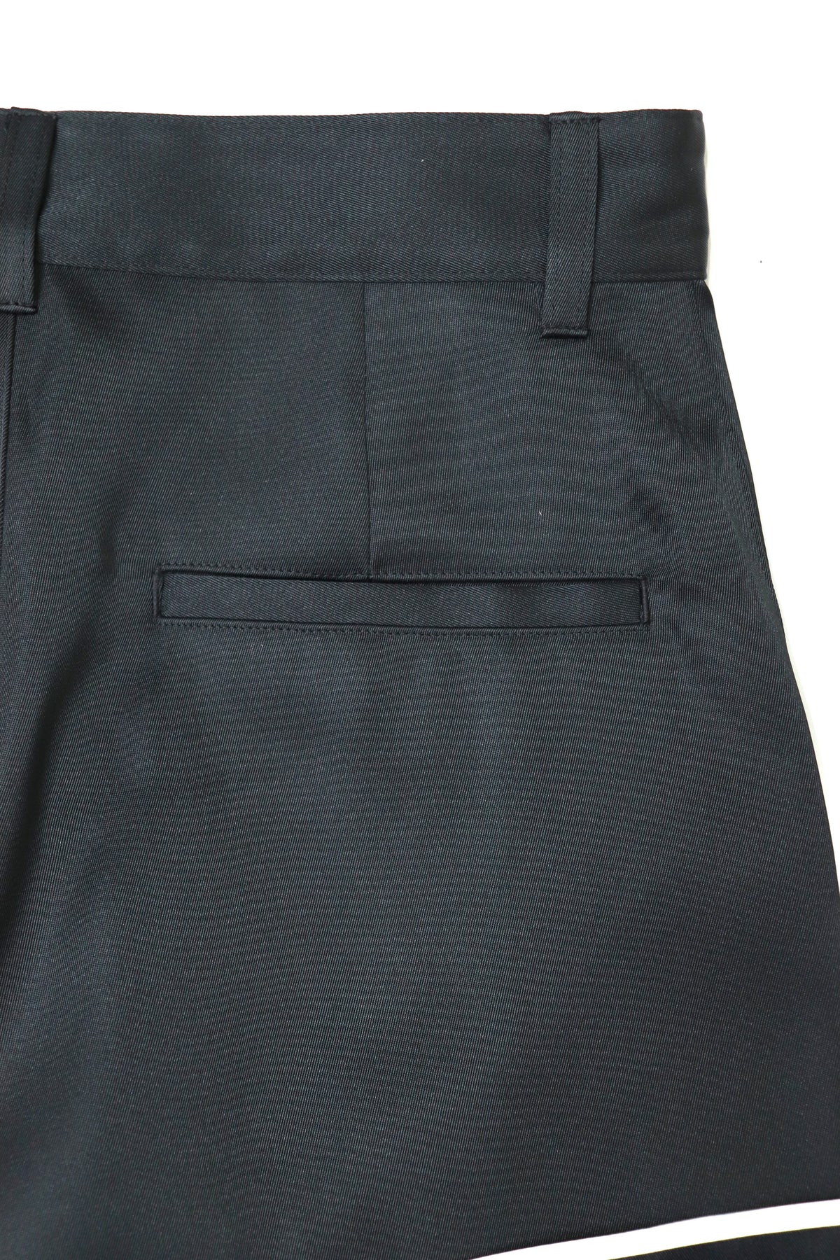 satin piping shorts