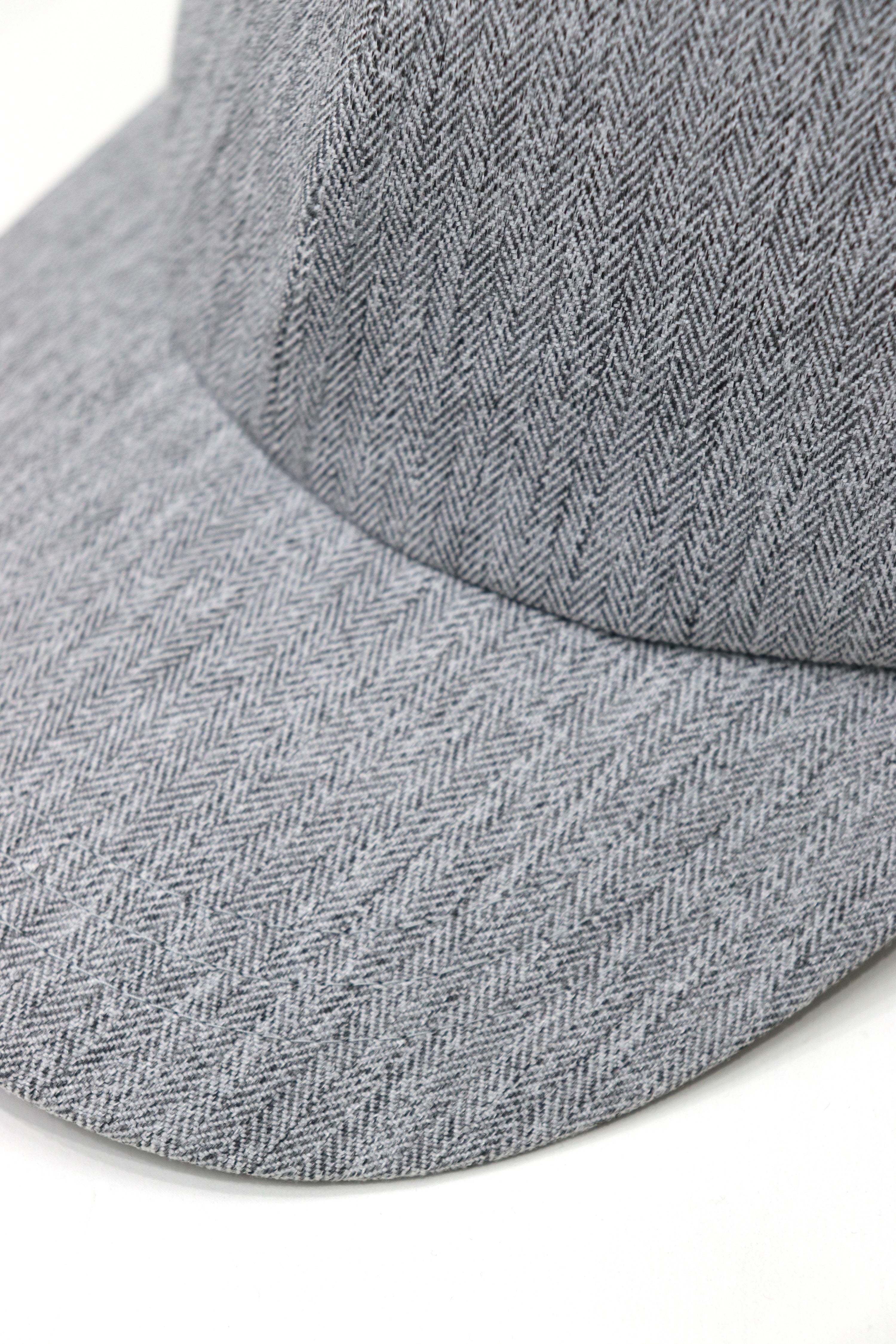 wool like round cap (GRAY)