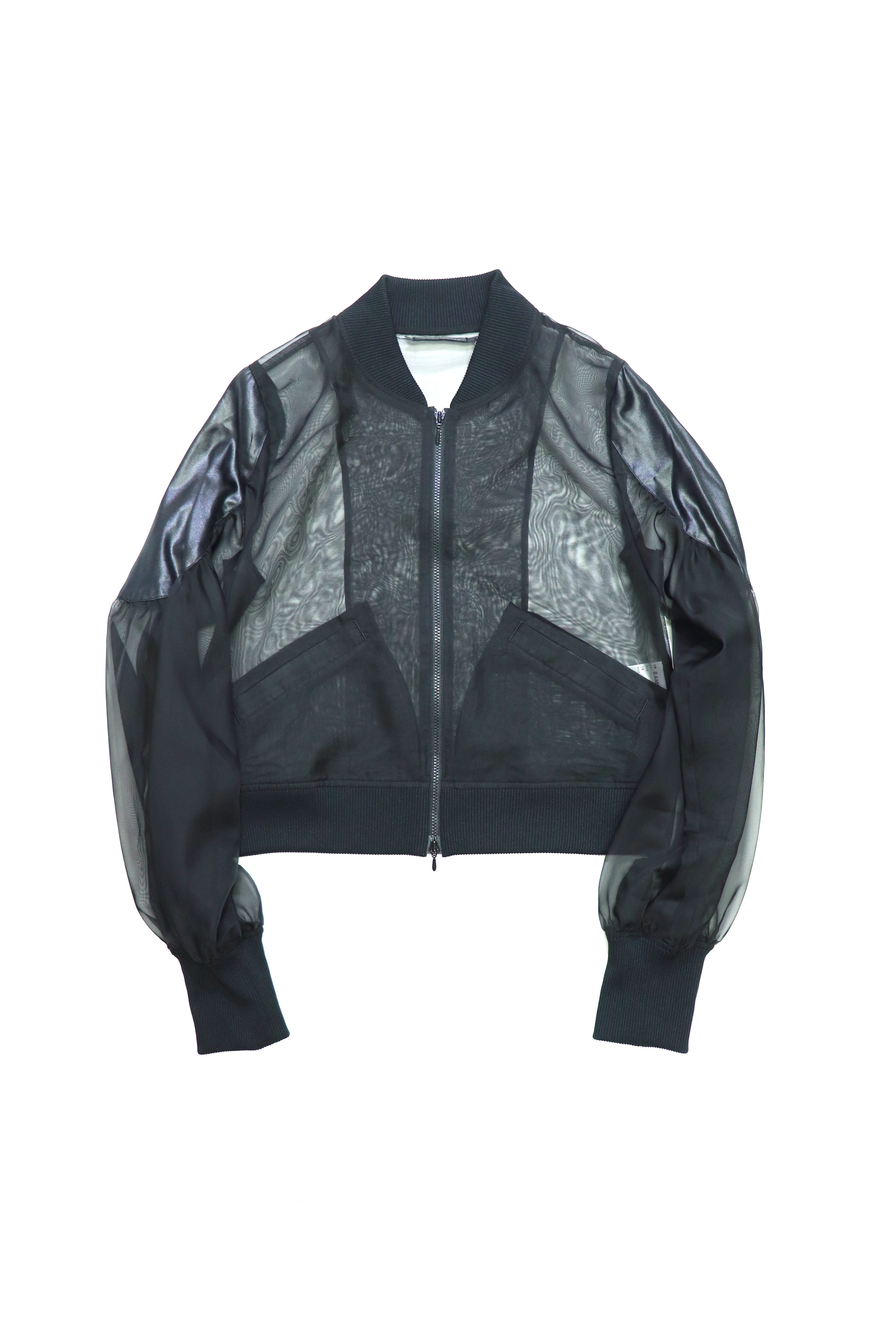 organza MA-1 blouson