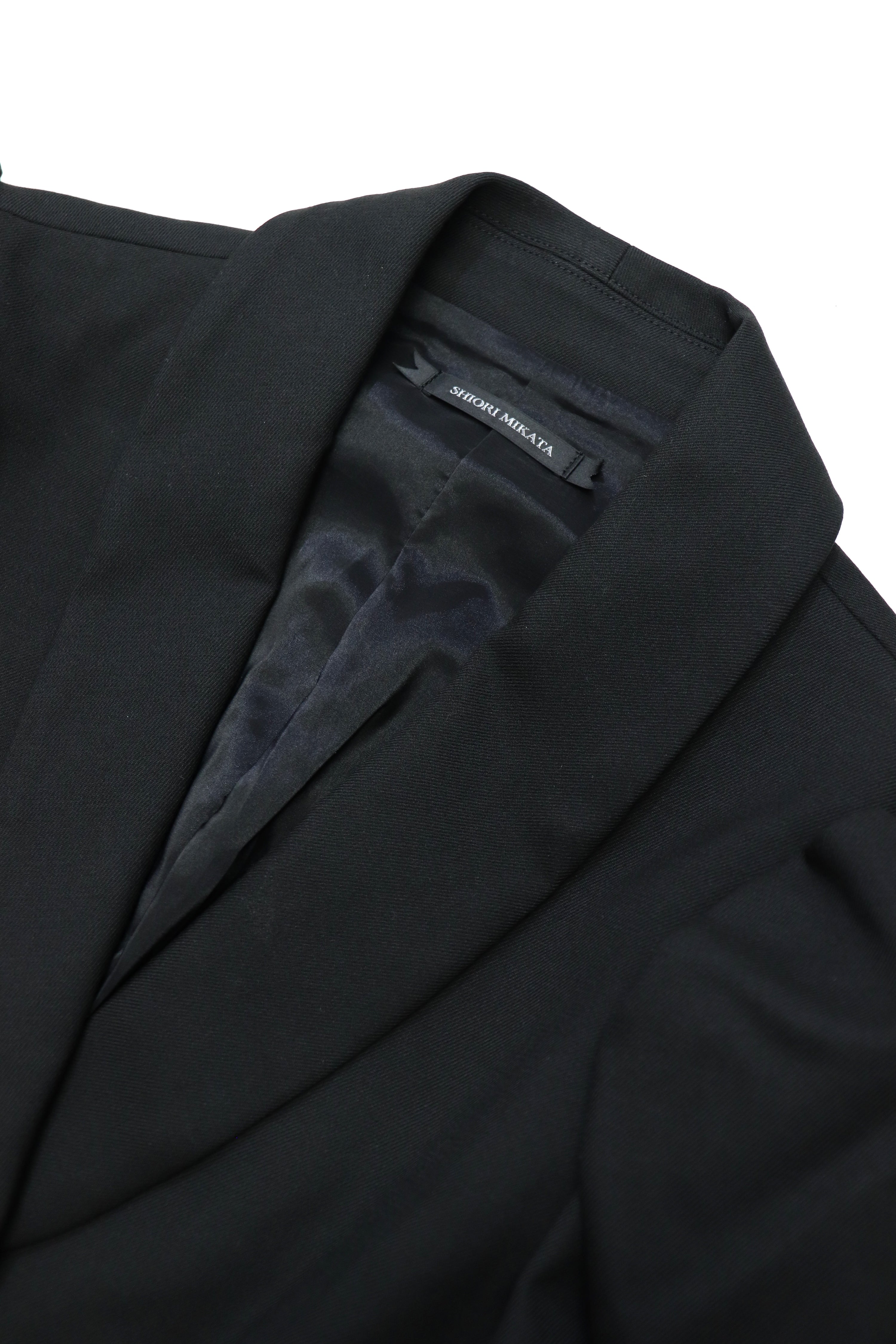tuck short-sleeve jacket