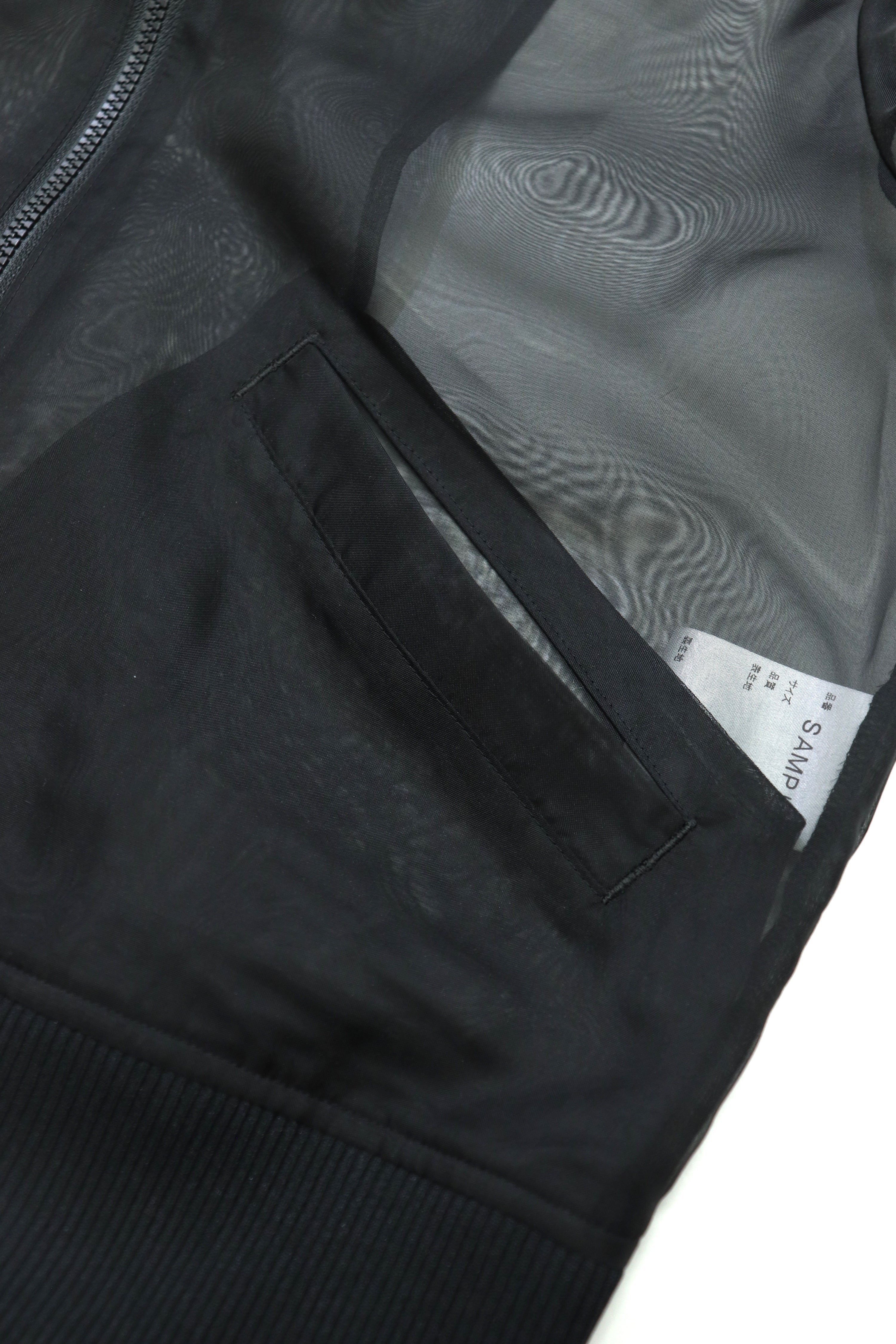 organza MA-1 blouson