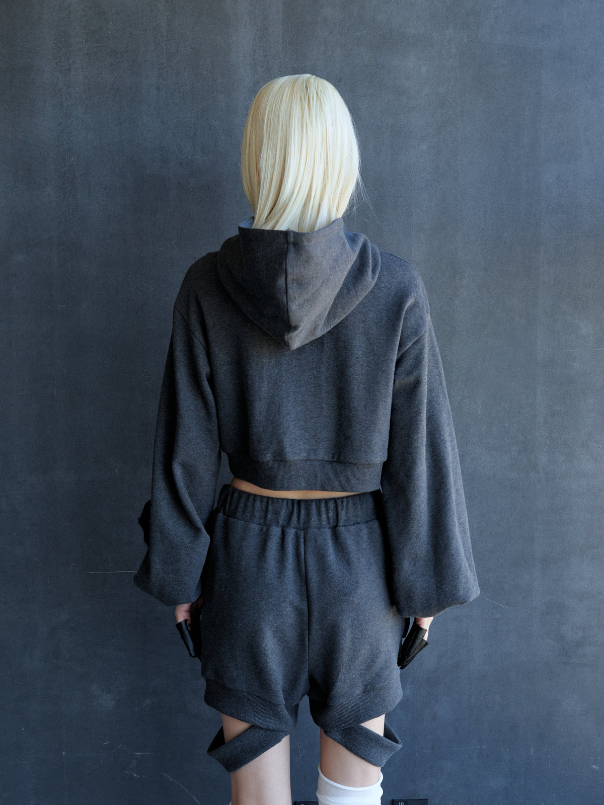 flower garden hoodie