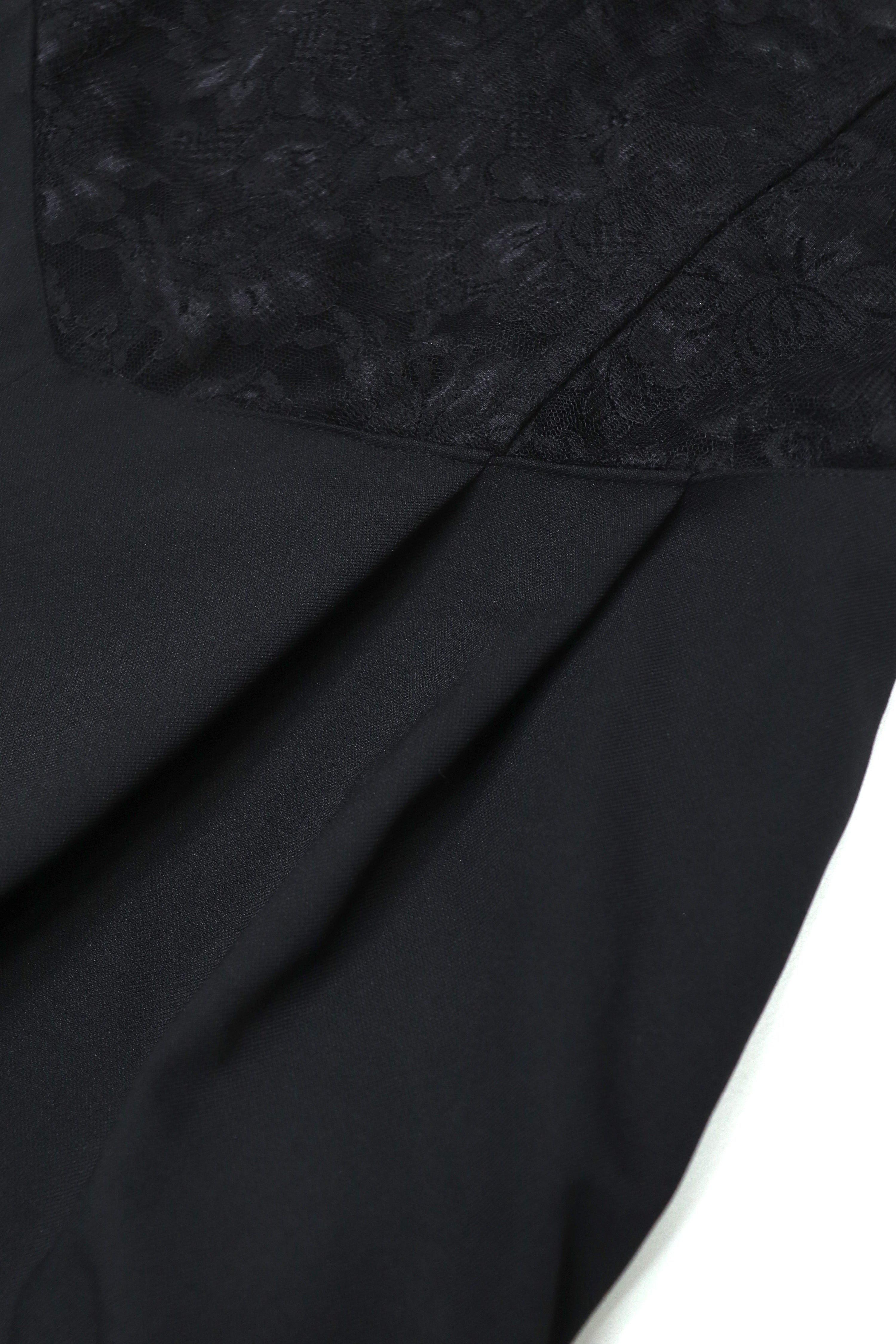 wide trousers with corset