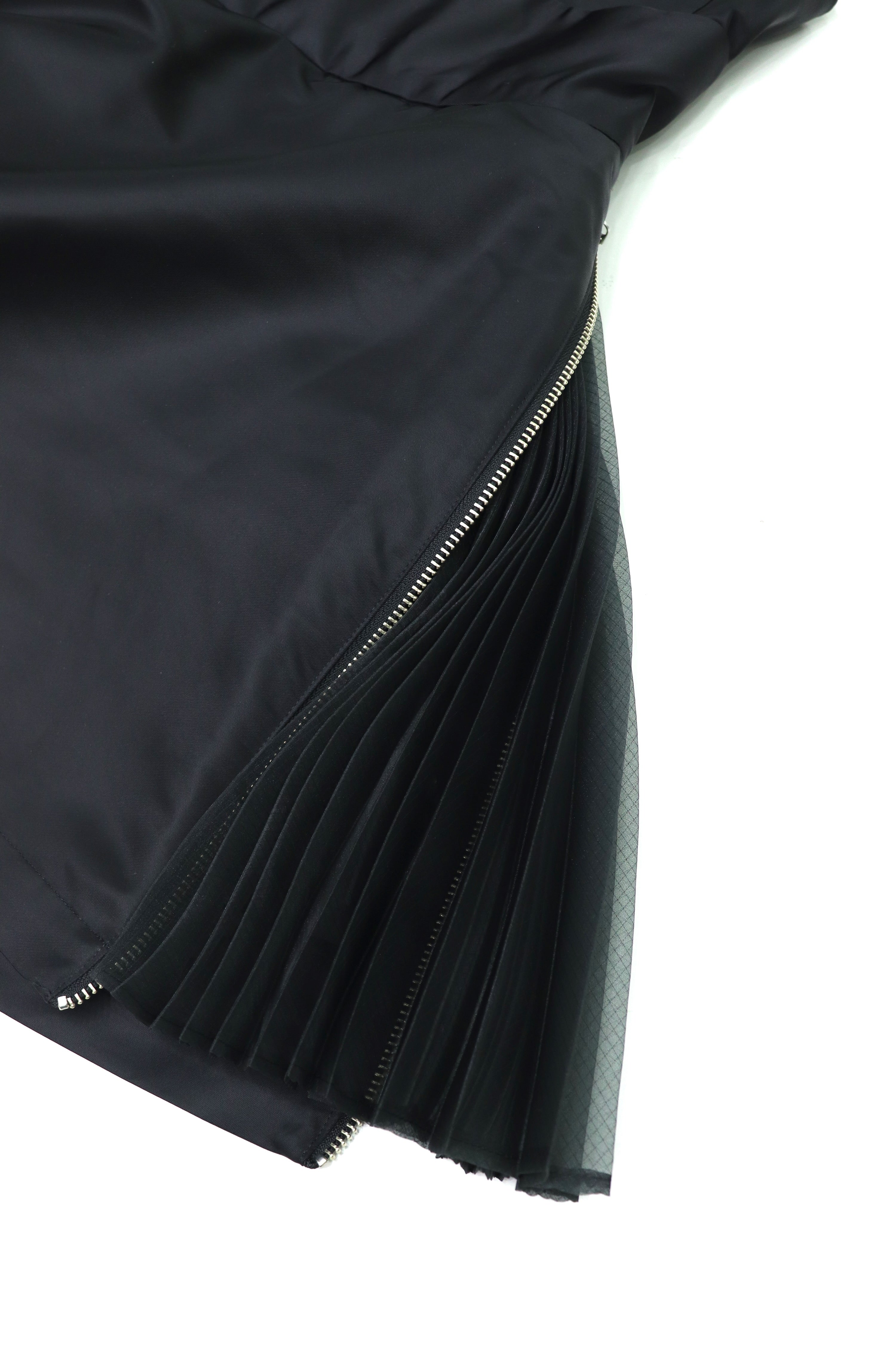 pleated nylon onepiece mini