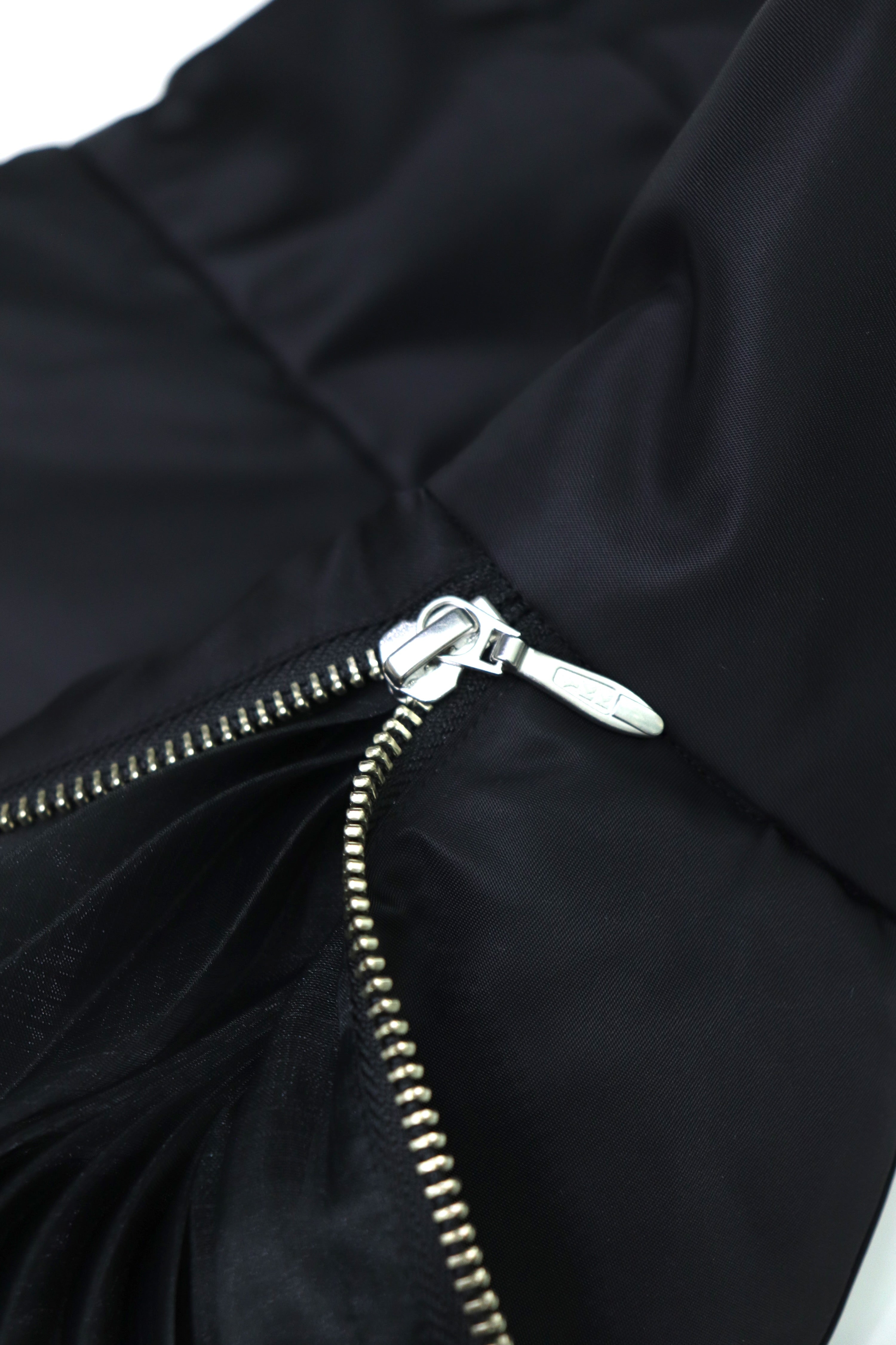 pleated nylon onepiece mini