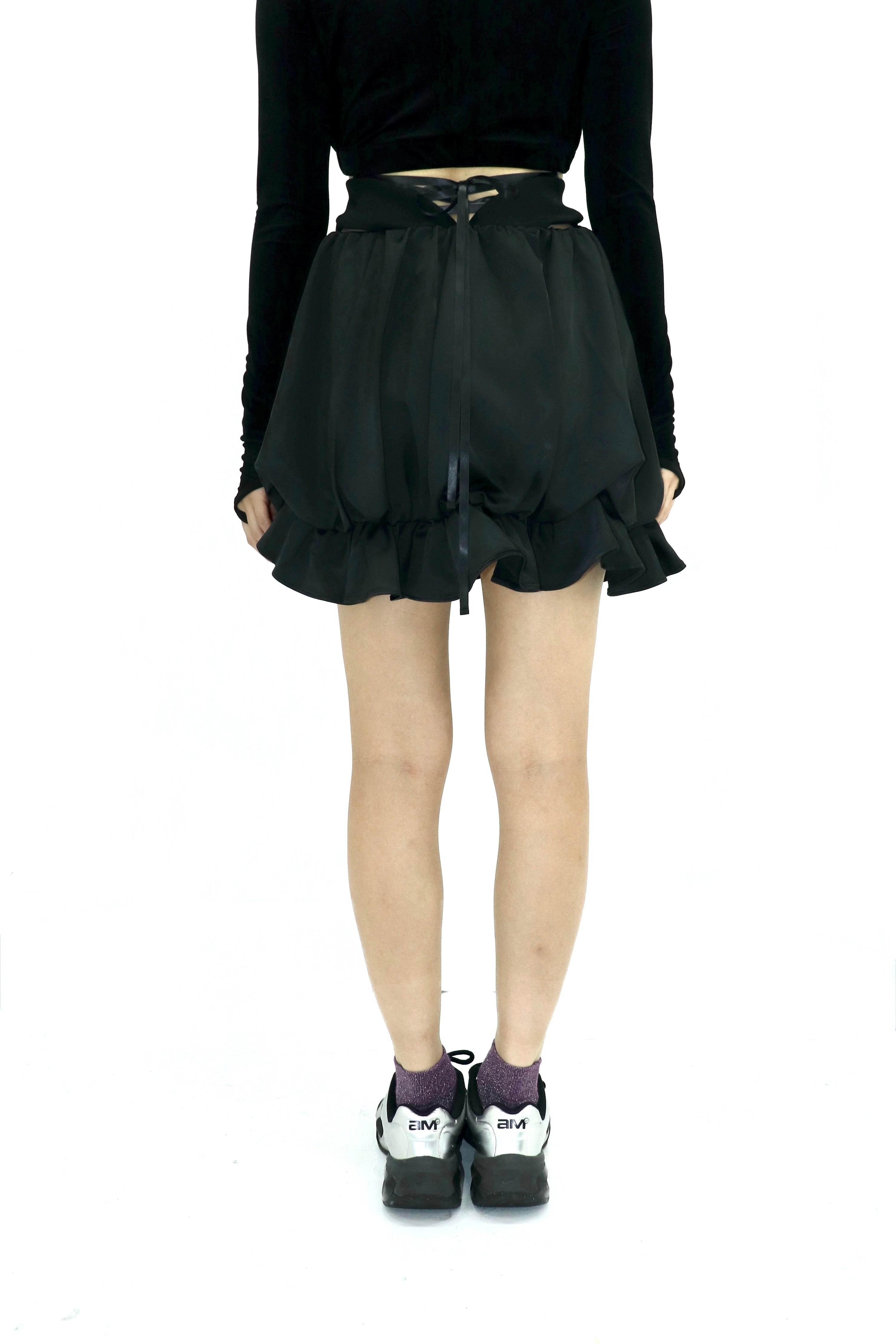 satin skirt and tops