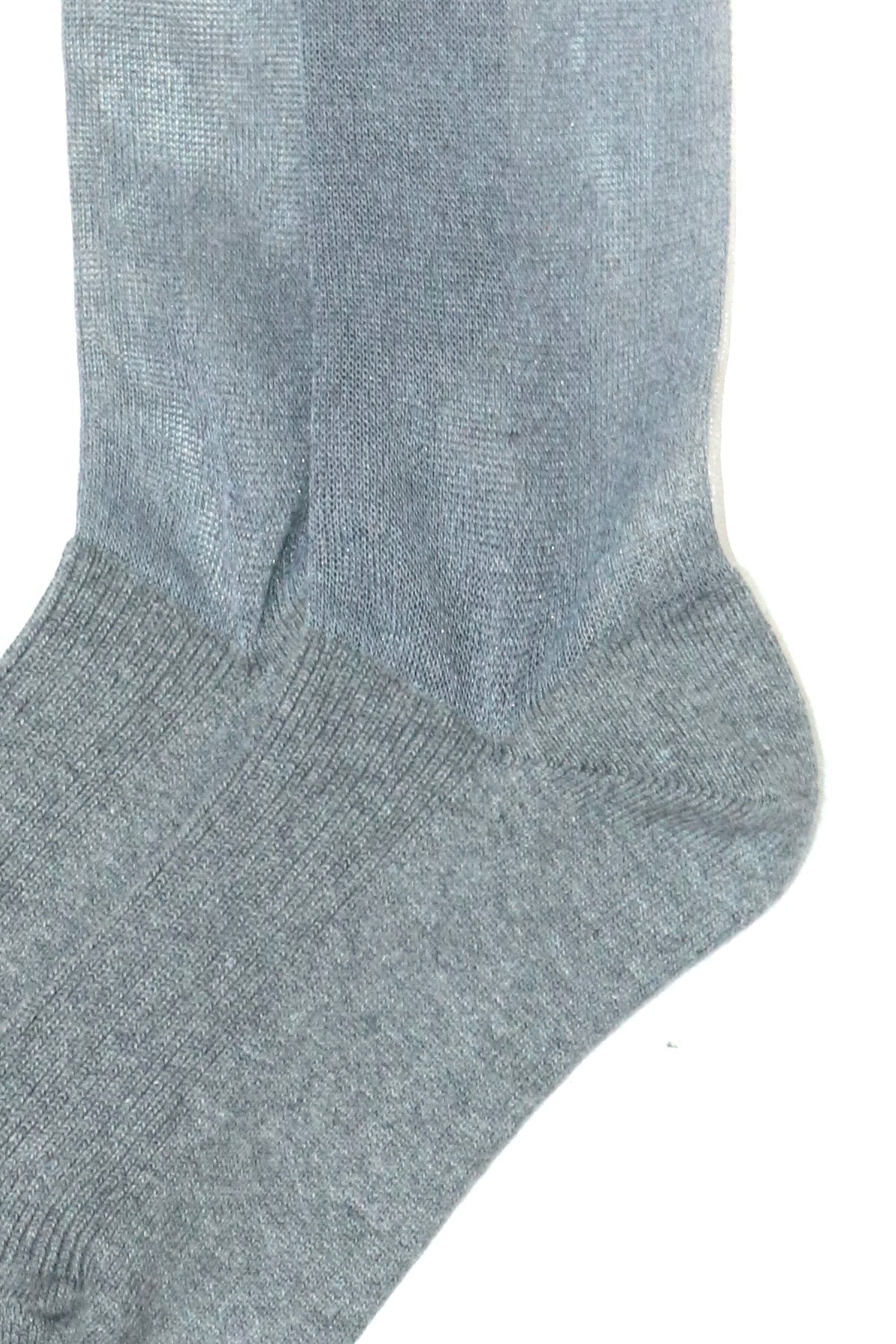 long socks with sheer (GRAY)