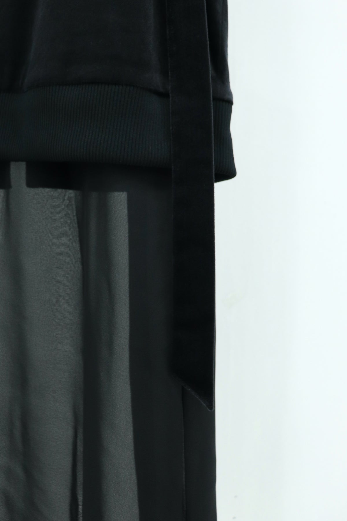 velour drip skirt