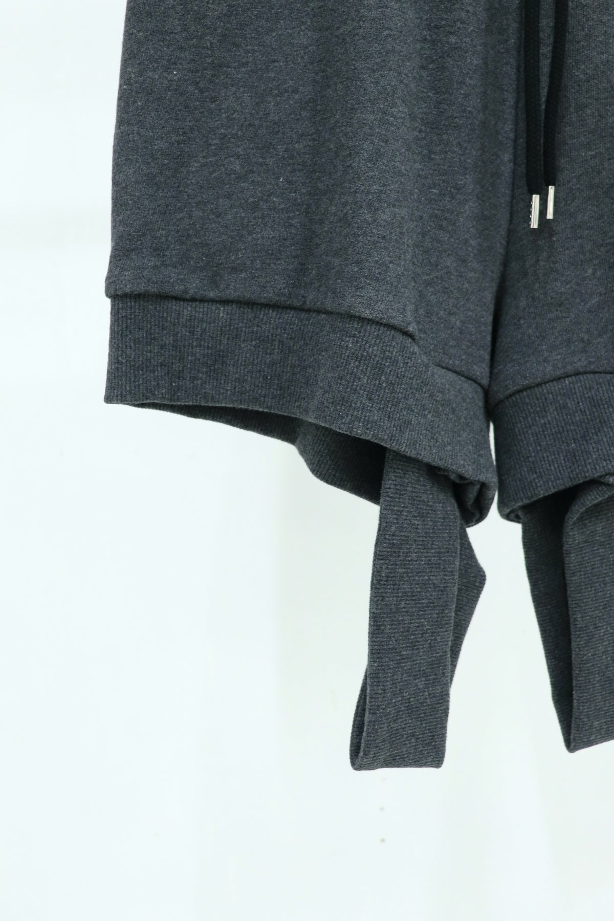 rib-cut shorts