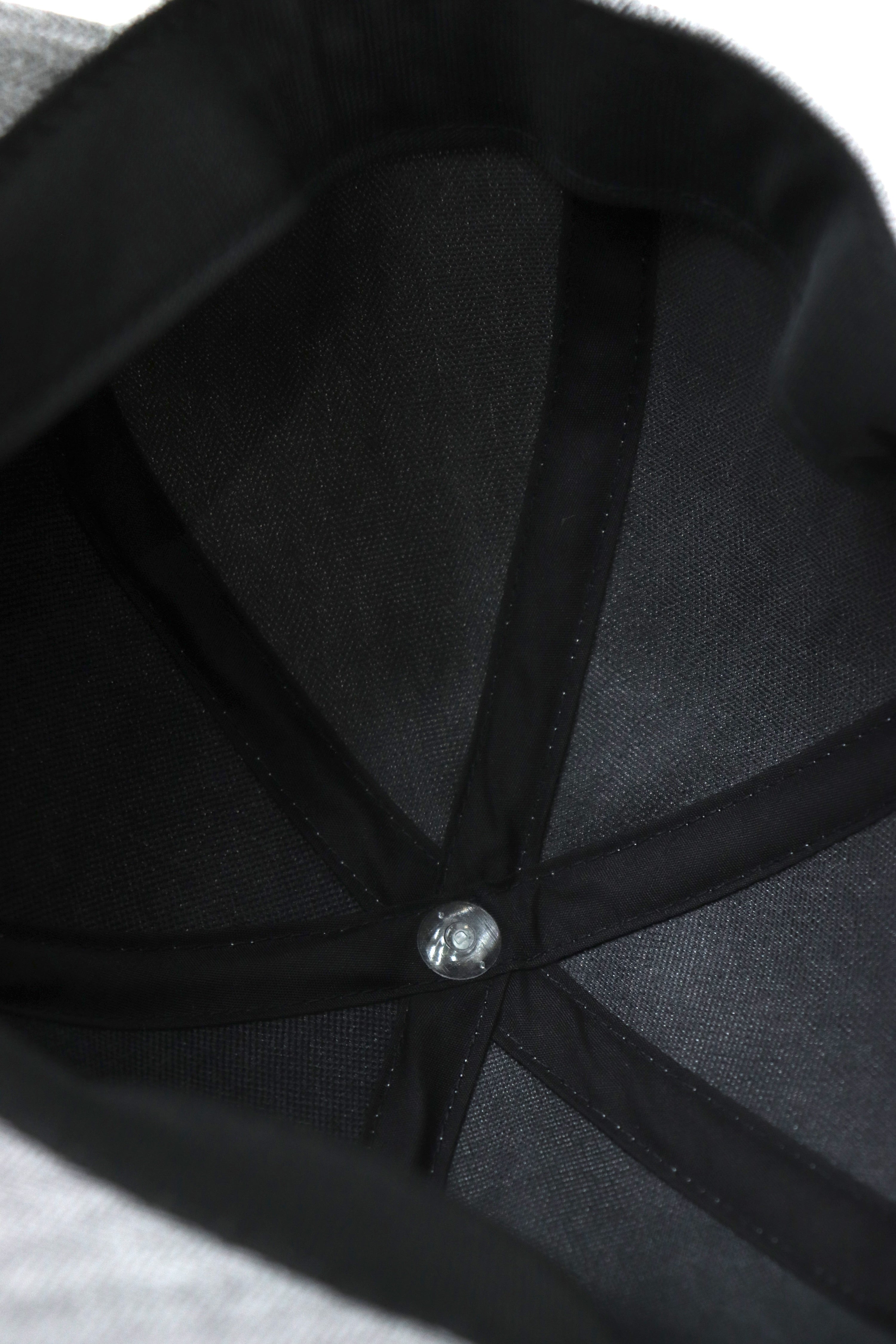 wool like round cap (GRAY)