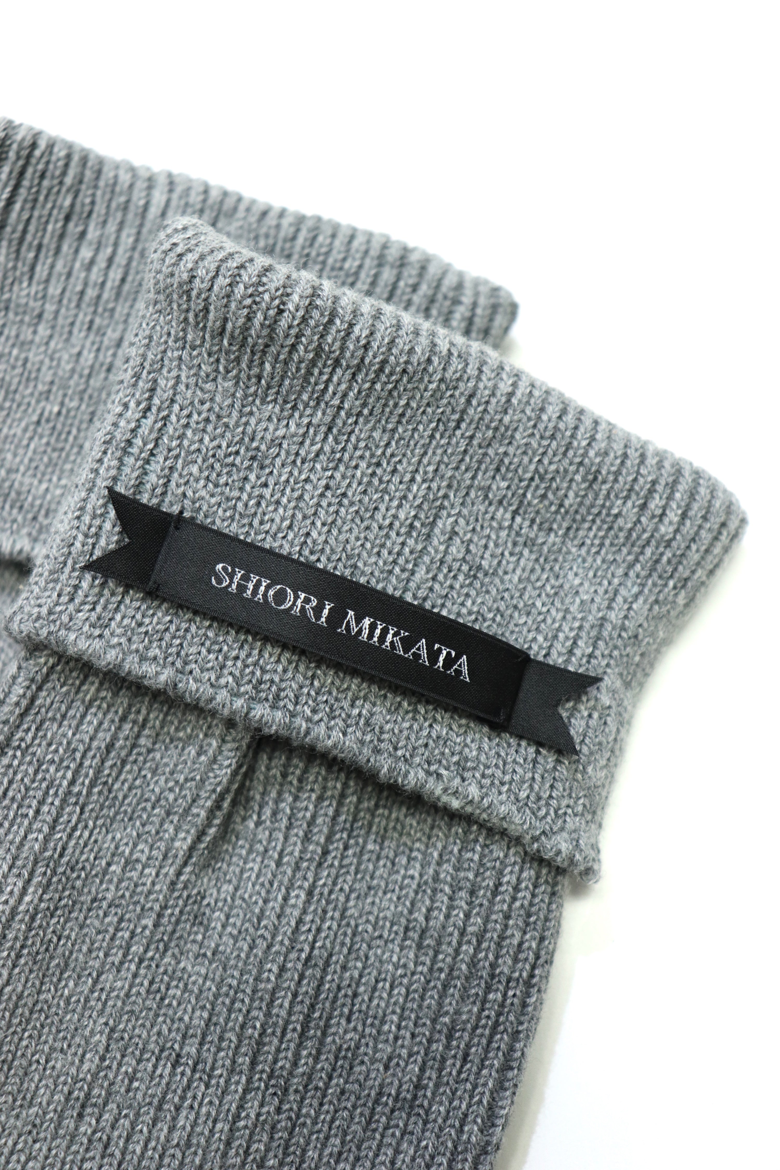 long socks with sheer (GRAY)