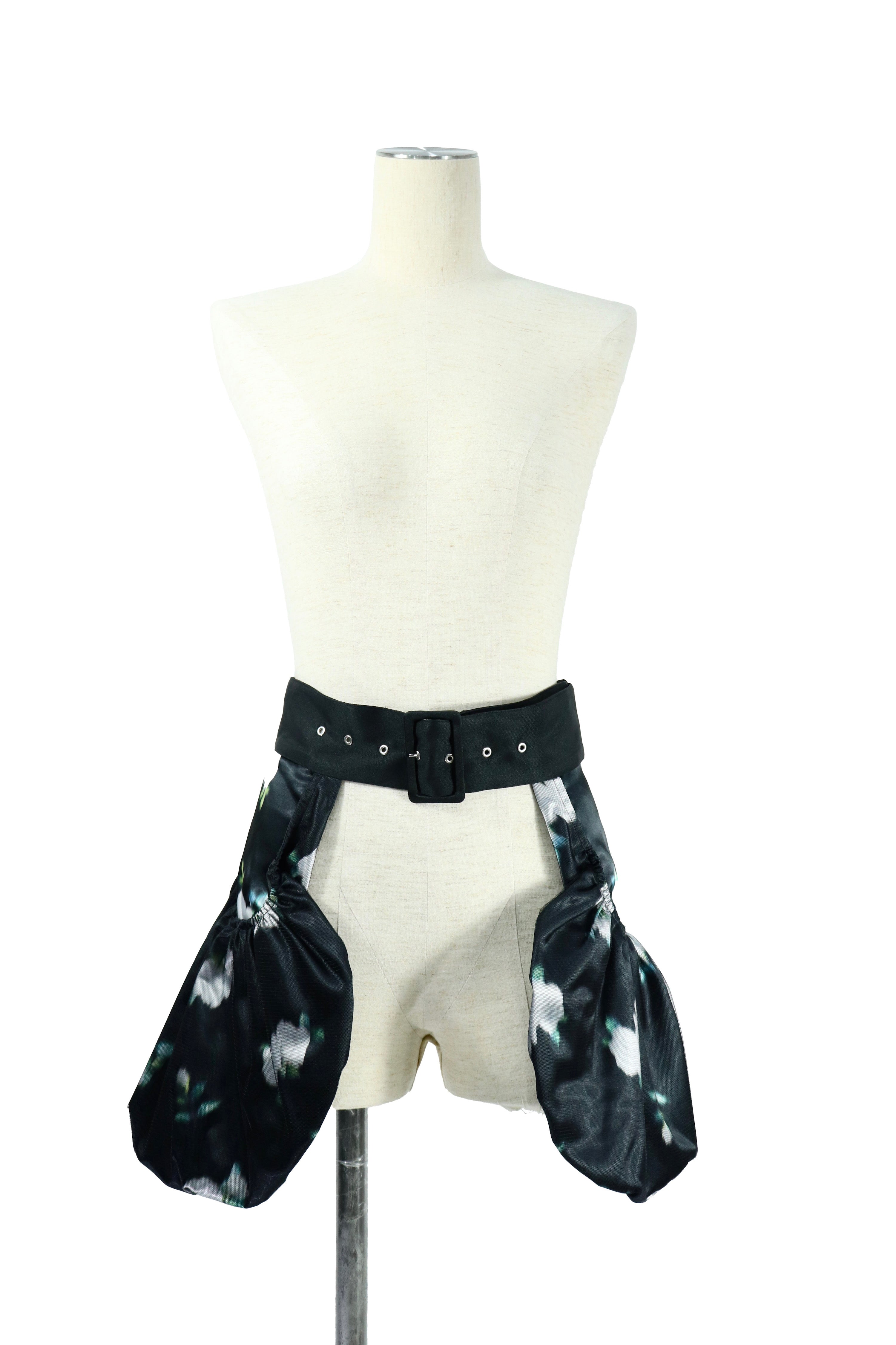 flower print belt bag