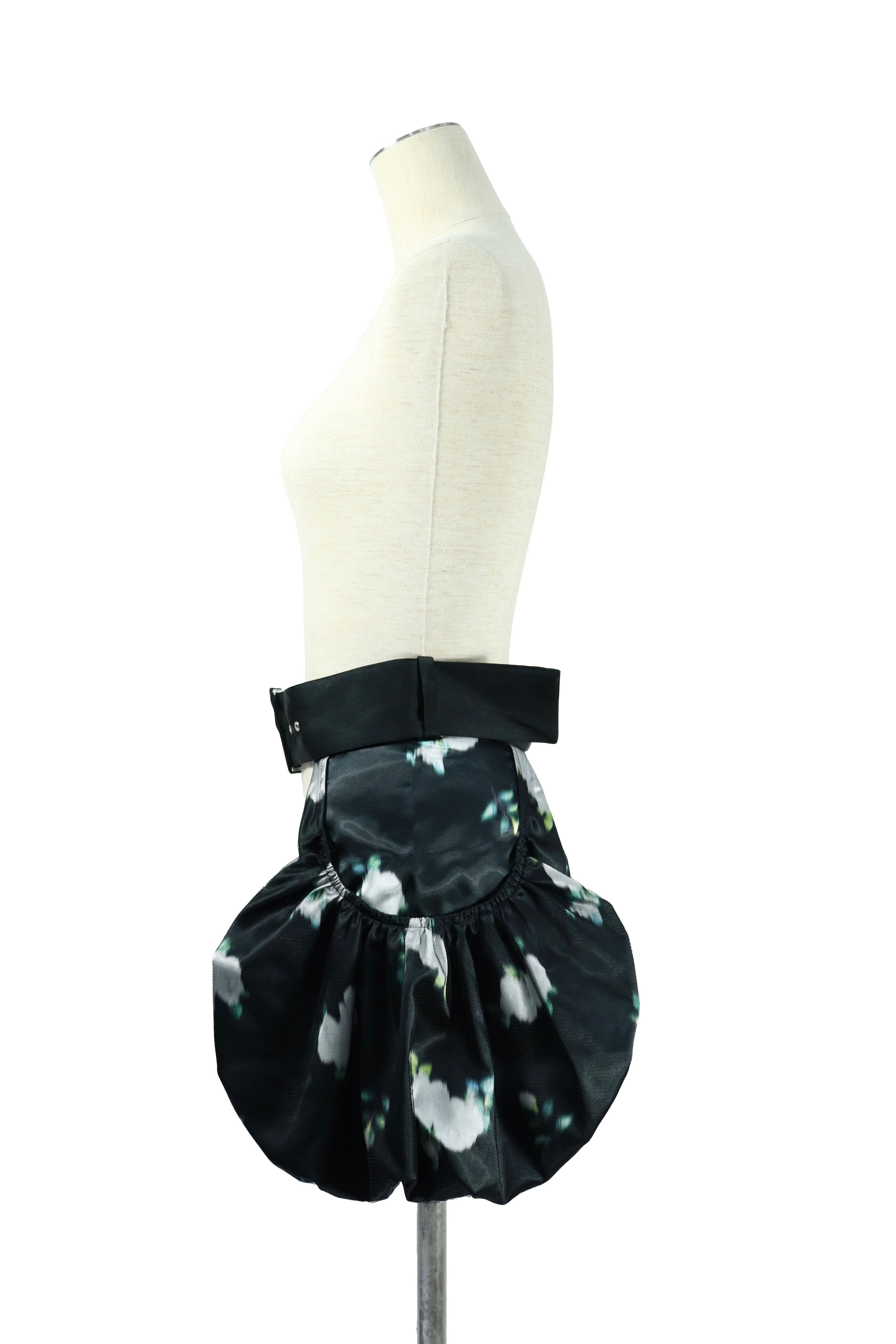 flower print belt bag