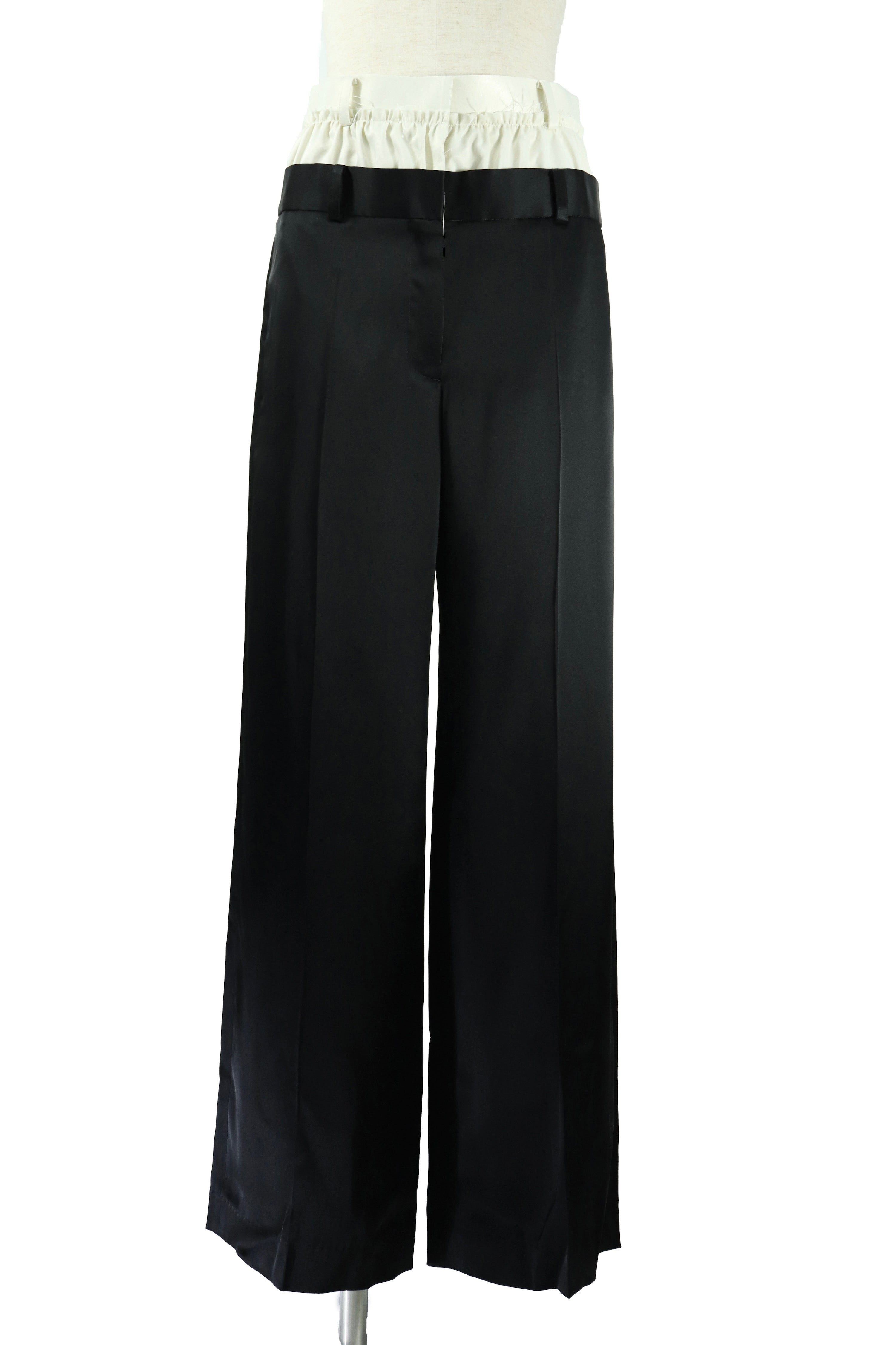 waist layered relax pants