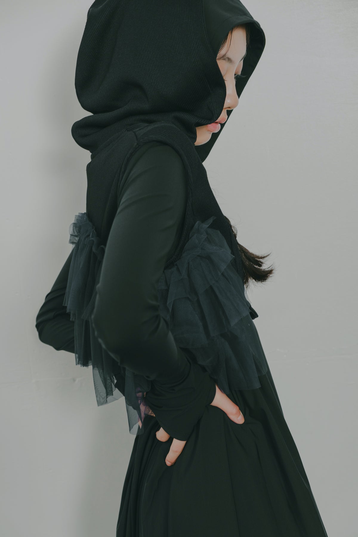 tulle’s back hoodie